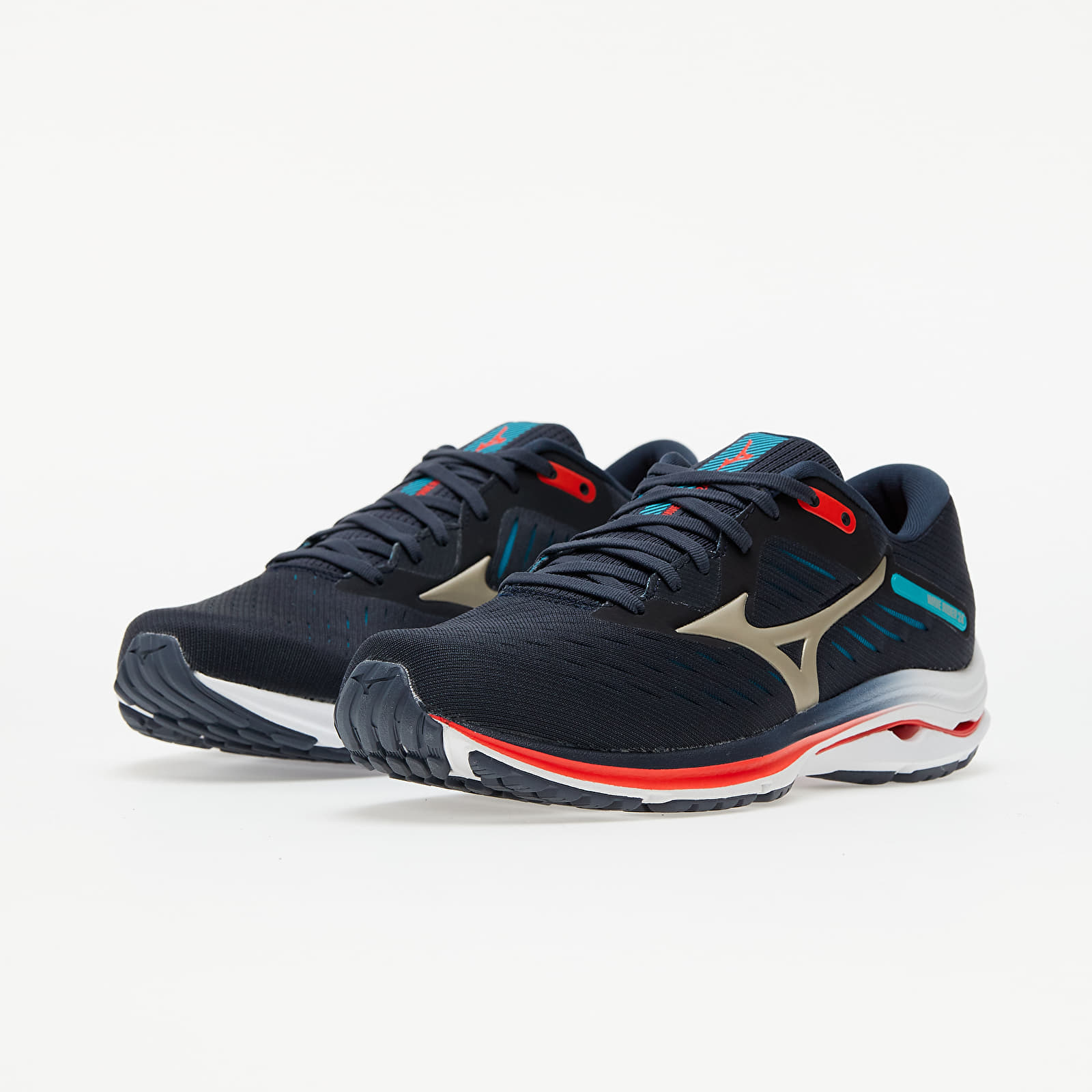 Turnschuhe und Schuhe für Männer Mizuno Wave Rider 24 India Ink/ Platinum/ Blue