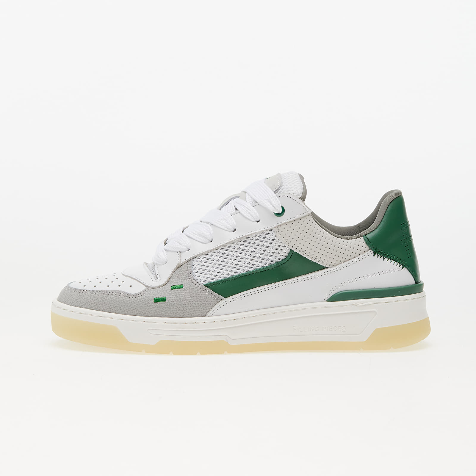 Men's sneakers and shoes Filling Pieces Cruiser White/ Green