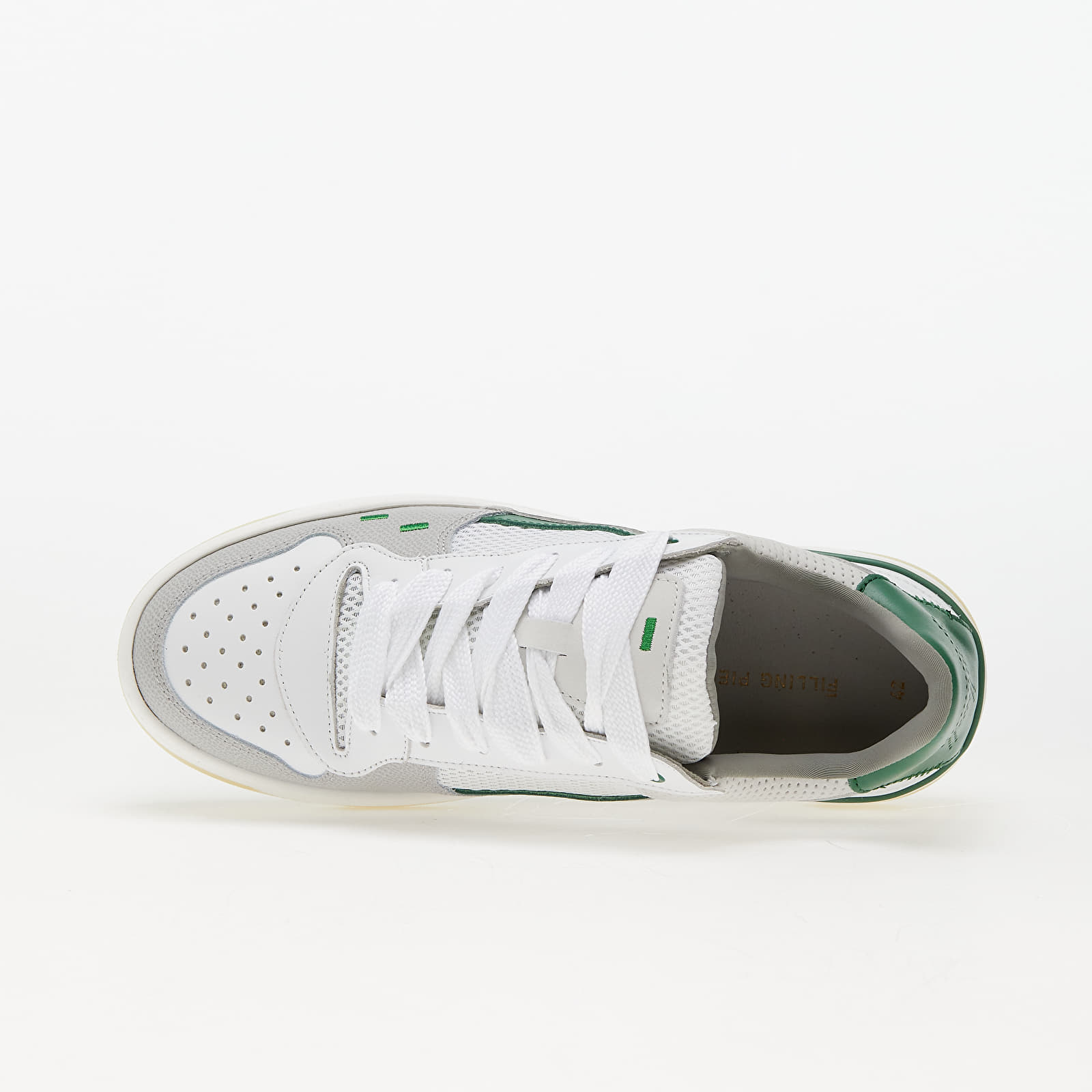 Men's sneakers and shoes Filling Pieces Cruiser White/ Green