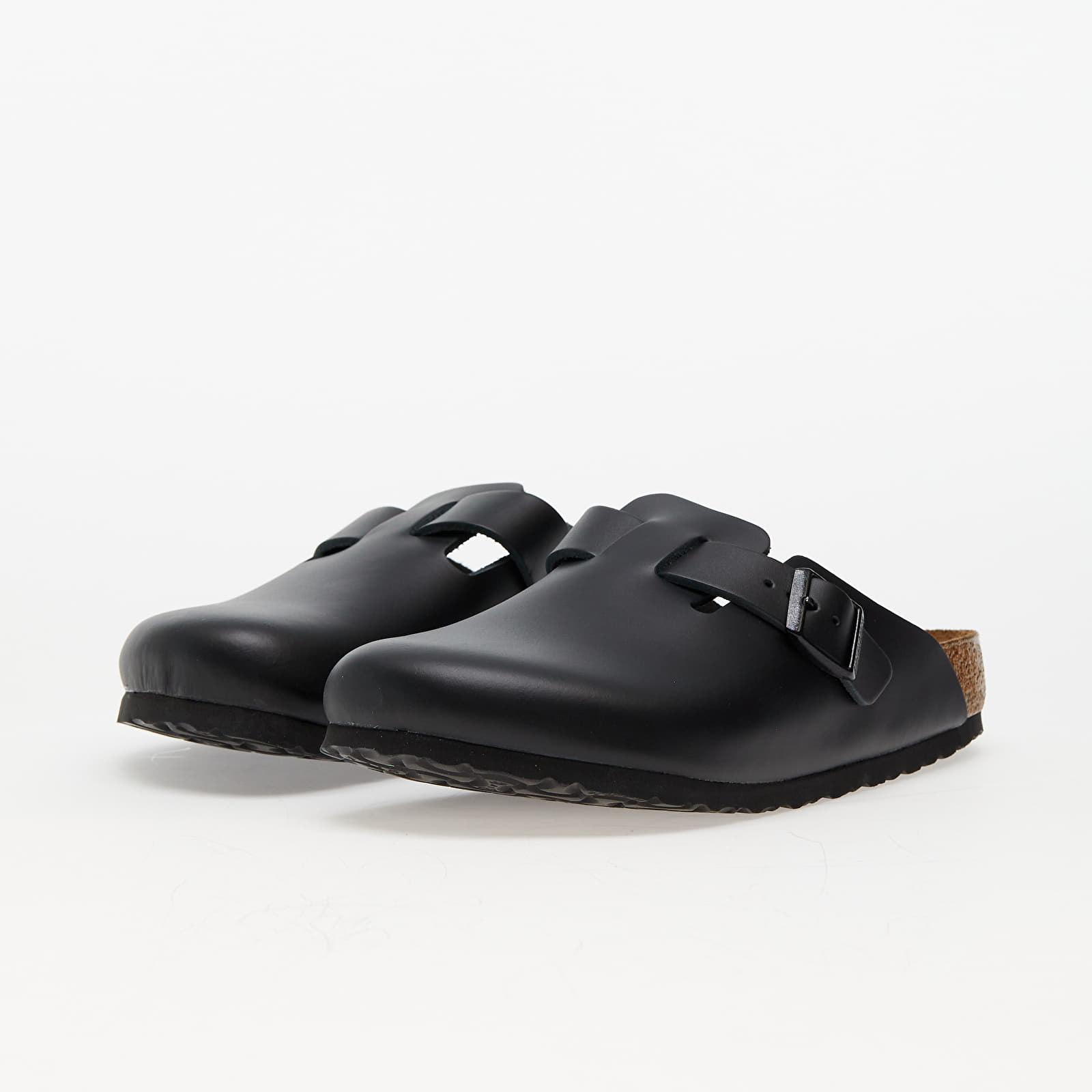 Чоловіче взуття Birkenstock Boston Natural Leather Black