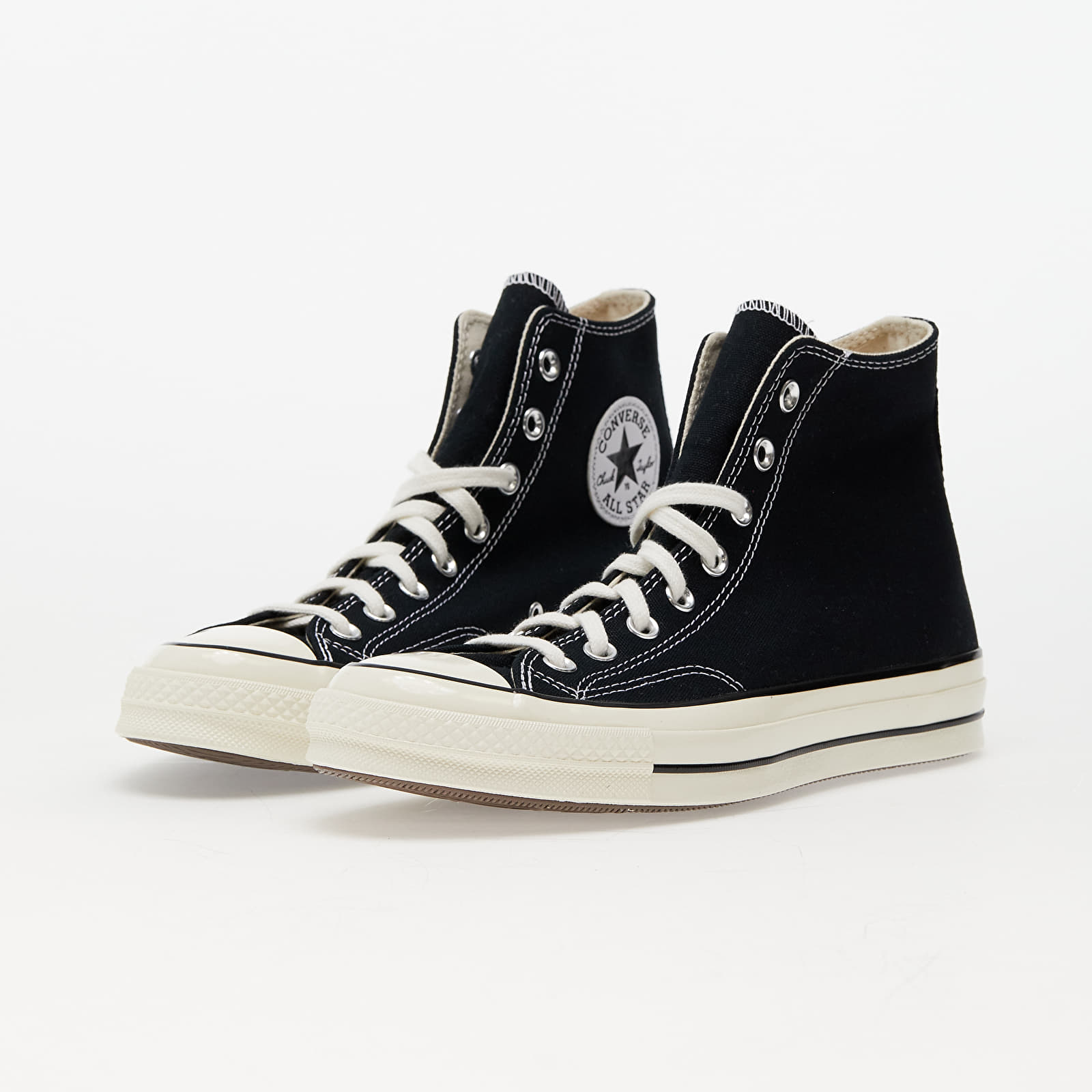 Scarpe e scarpe da ginnastica da uomo Converse Chuck Taylor All Star 70 Hi Black/ Black/ Egret