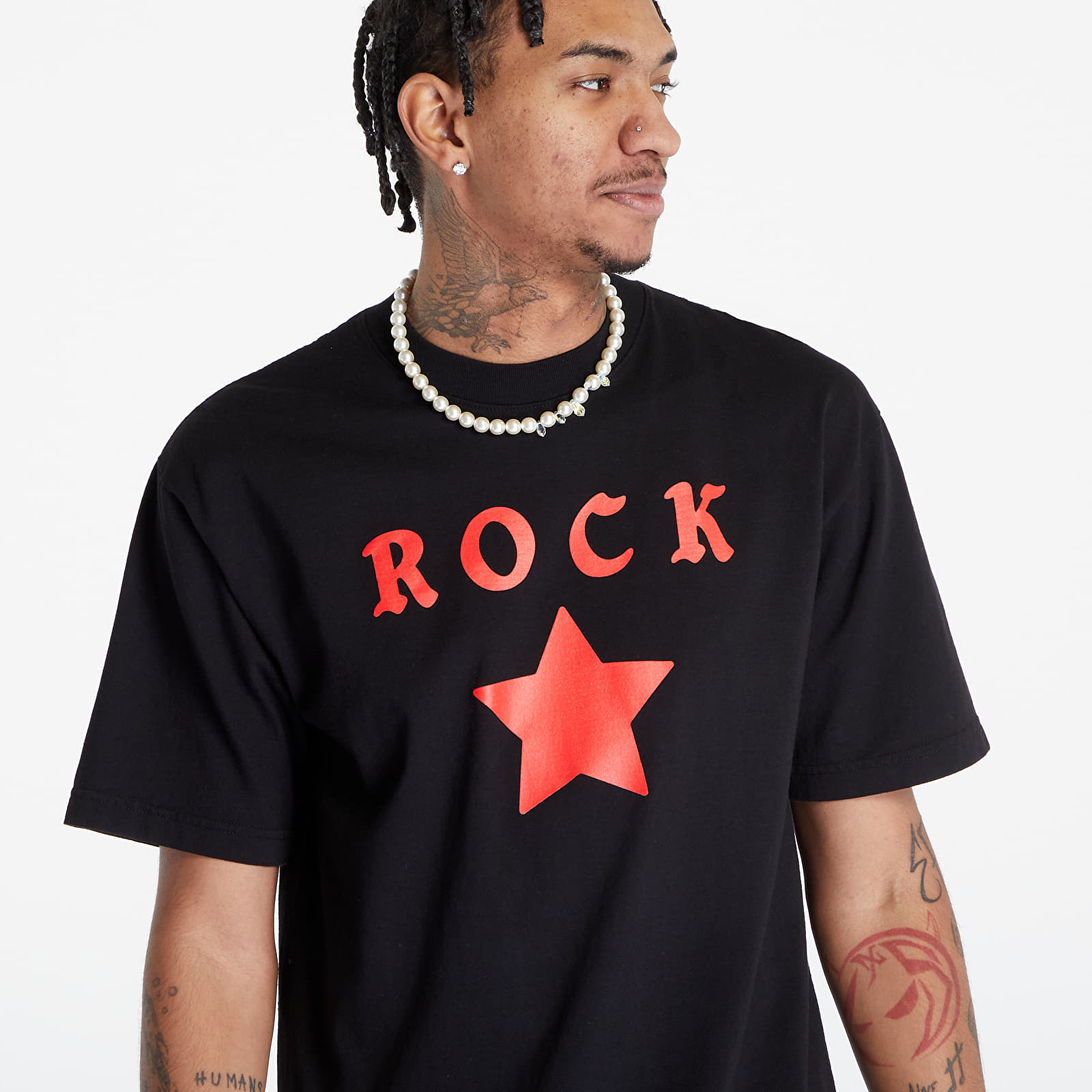 T-shirts PLEASURES x N.E.R.D Rockstar T-Shirt Black
