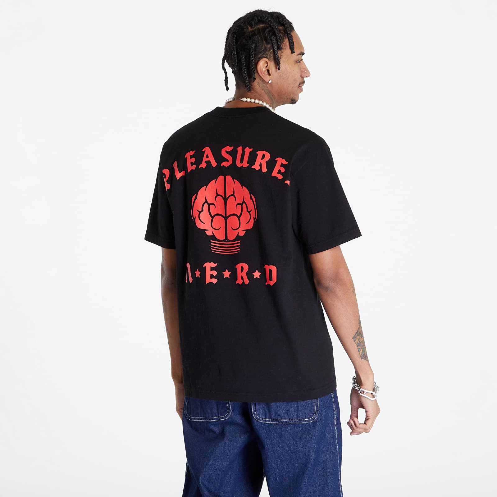 T-shirts PLEASURES x N.E.R.D Rockstar T-Shirt Black