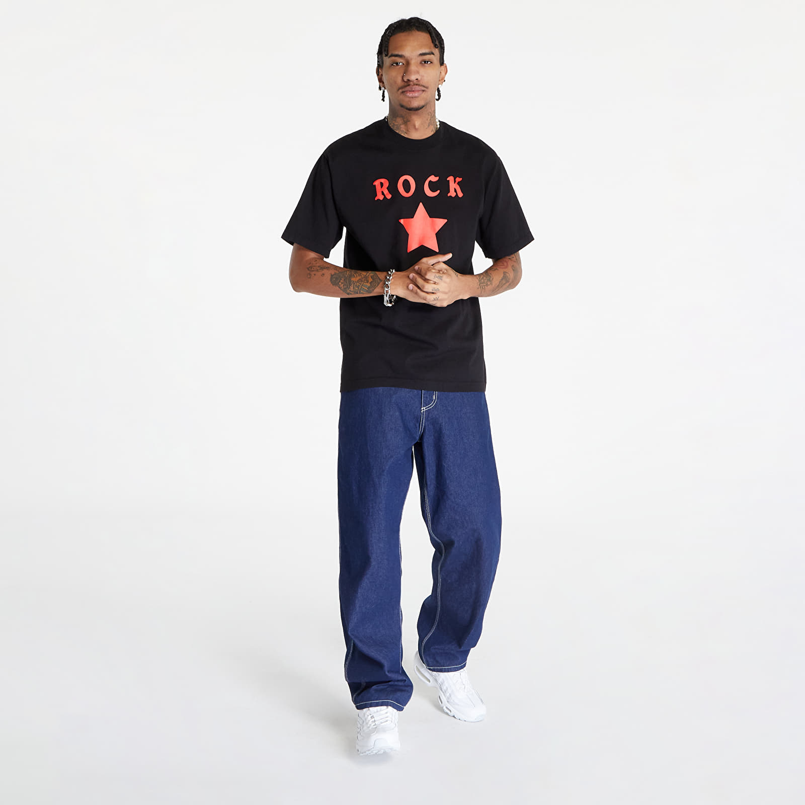 T-shirts PLEASURES x N.E.R.D Rockstar T-Shirt Black