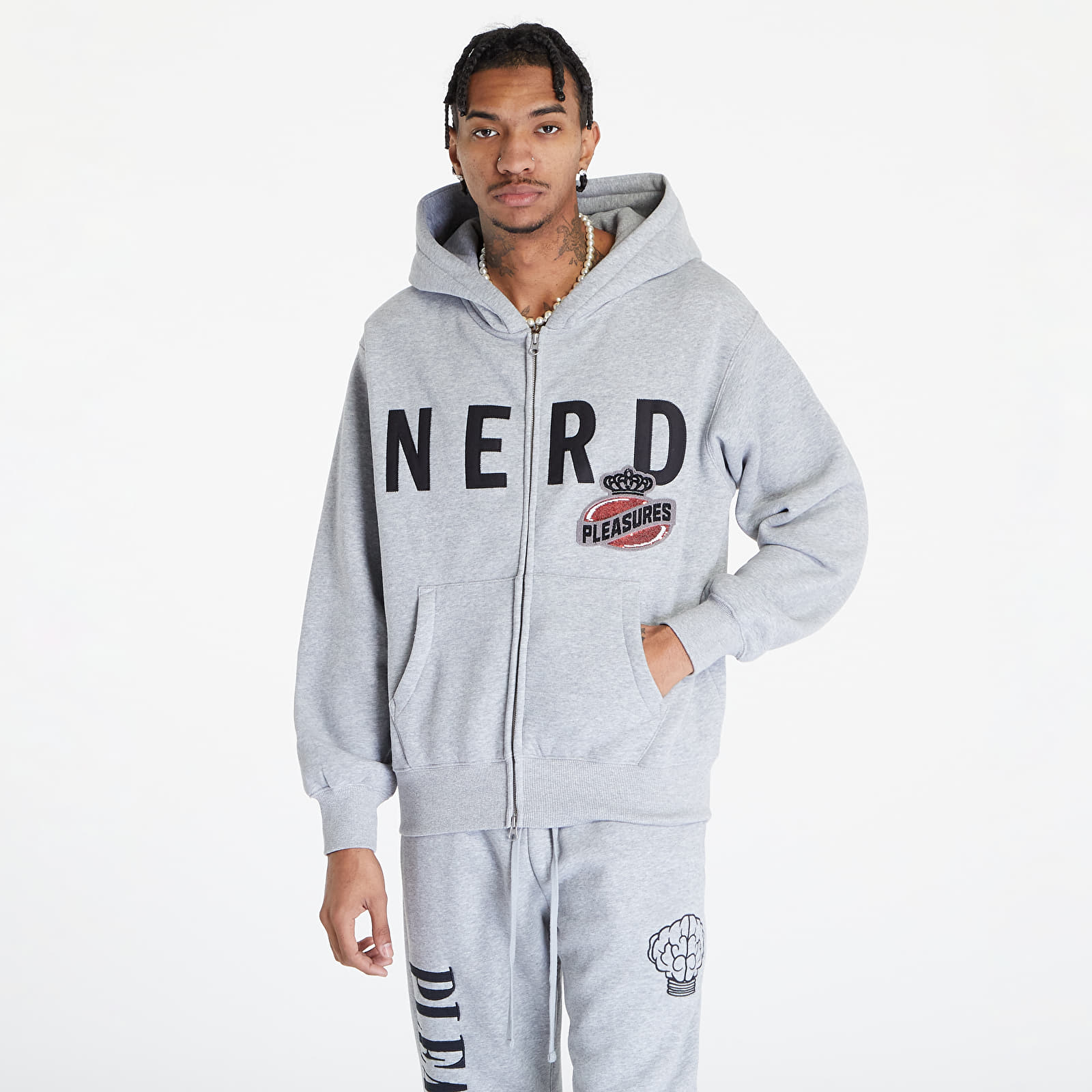 Pleasures zip hoodie outlet