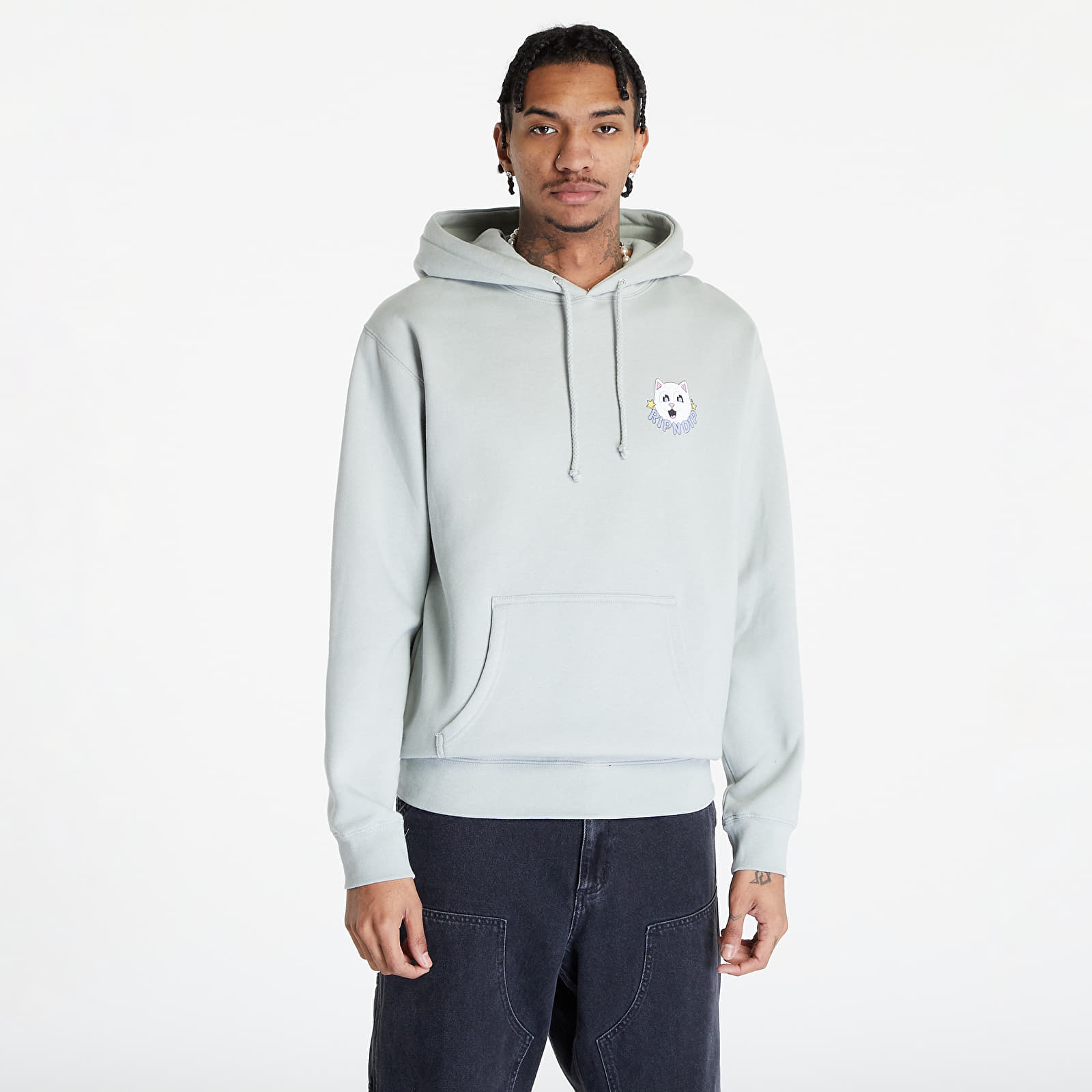 Hoodies and sweatshirts  RIPNDIP So Mushroom Hoodie Sage
