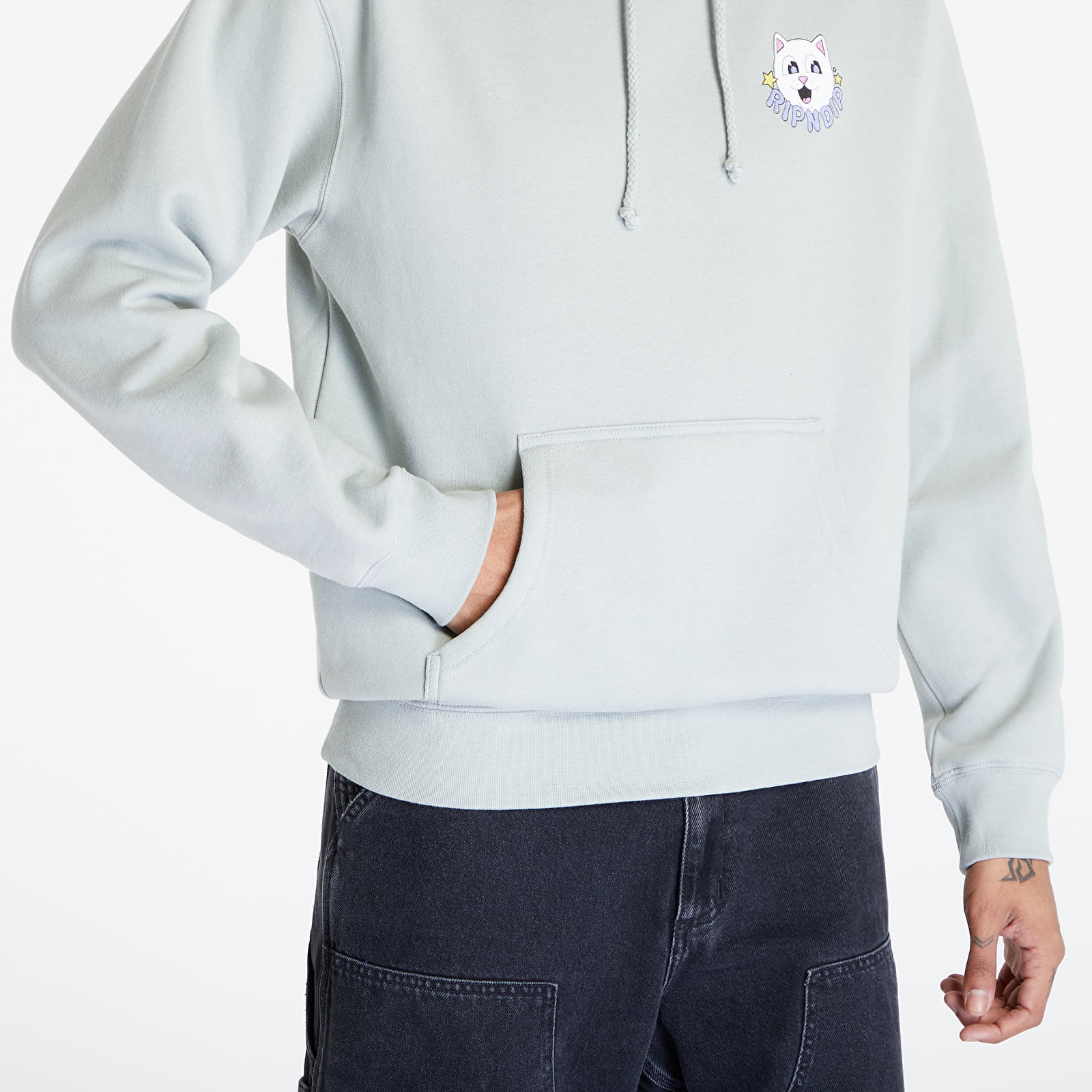 Hoodies and sweatshirts  RIPNDIP So Mushroom Hoodie Sage
