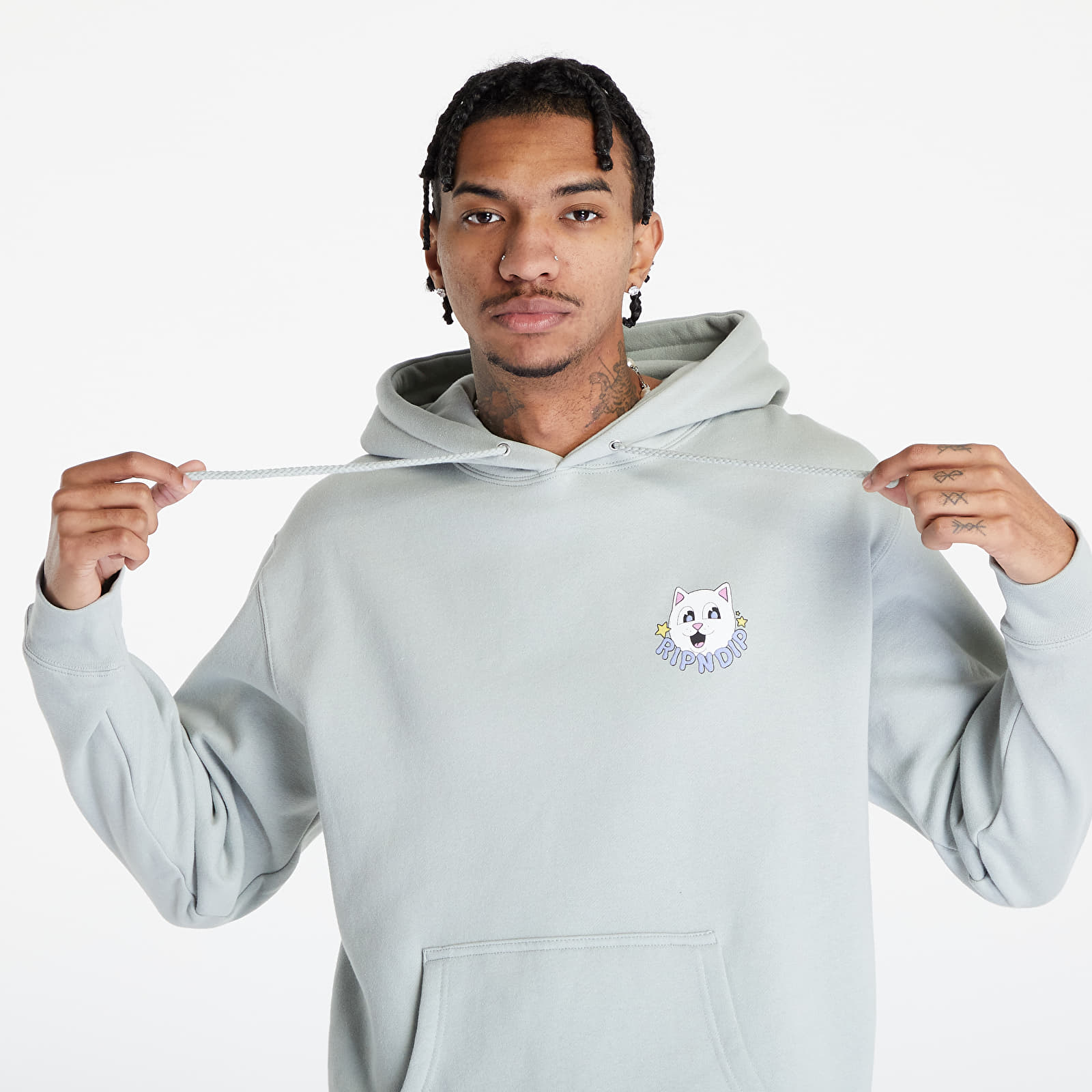 Hoodies and sweatshirts  RIPNDIP So Mushroom Hoodie Sage