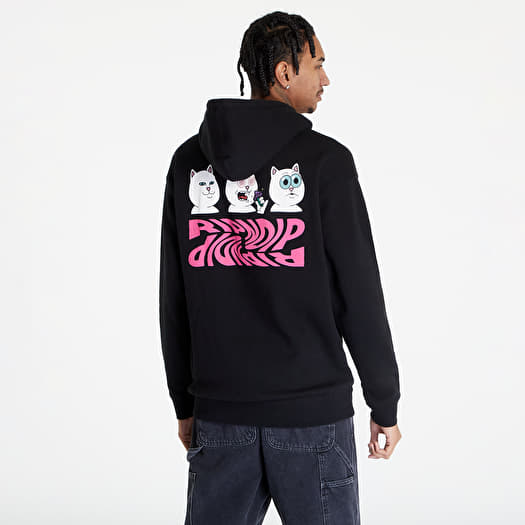 Sweatjacken und Sweatshirts RIPNDIP Shroom Diet Hoodie Black Queens