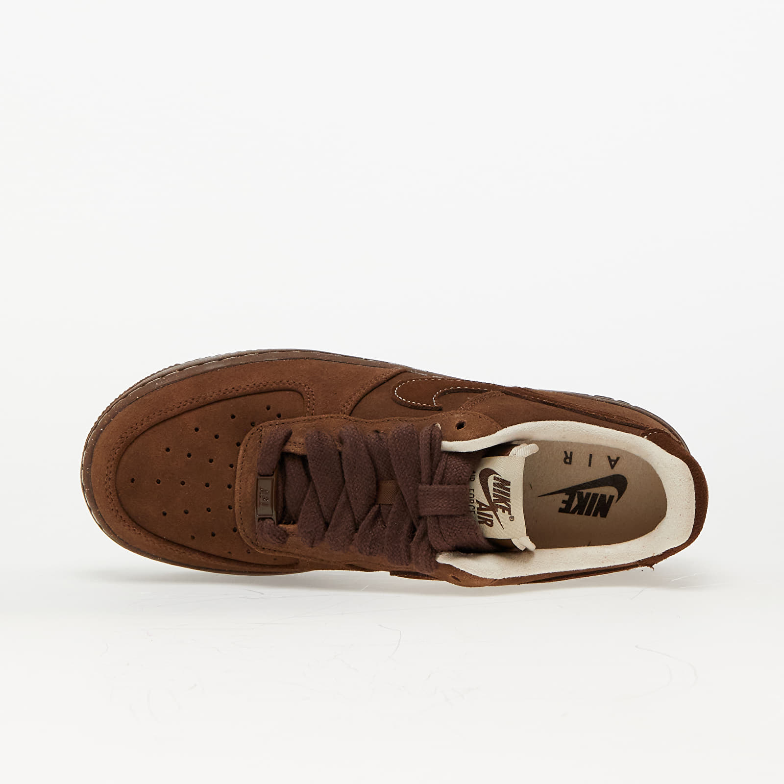 Women's sneakers and shoes Nike Wmns Air Force 1 '07 Cacao Wow/ Cacao Wow