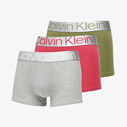 Boxer shorts Calvin Klein Reconsidered Steel Cotton Trunk 3-Pack