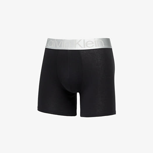 Boxershorts Calvin Klein Reconsidered Steel Cotton Boxer Brief 3 Pack Black Grey Heather Queens