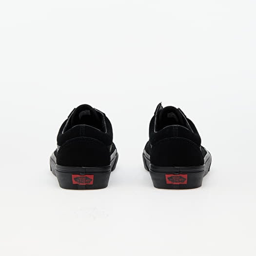 Men s sneakers and shoes Vans Old Skool suede Black Black Black Queens