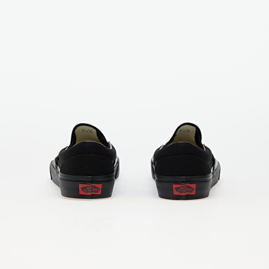 All black slip on vans mens store