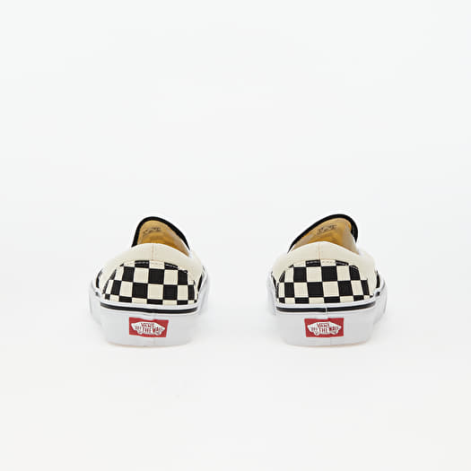 Men s sneakers and shoes Vans Classic Slip On Black Whitechckerboard White Queens