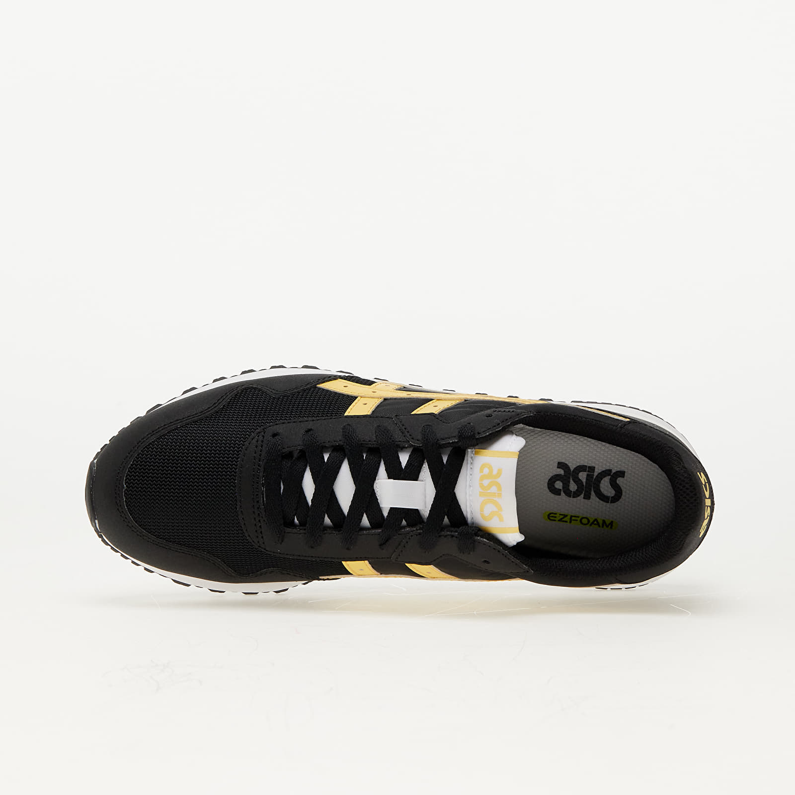Asics tigers black and gold high tops online