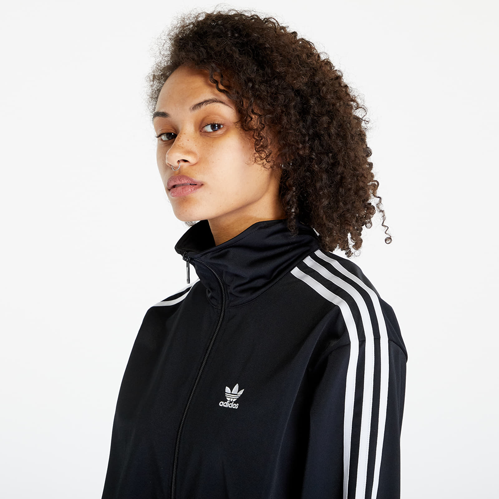 Sweatshirts adidas Adicolor Classics Loose Firebird Track Top Black