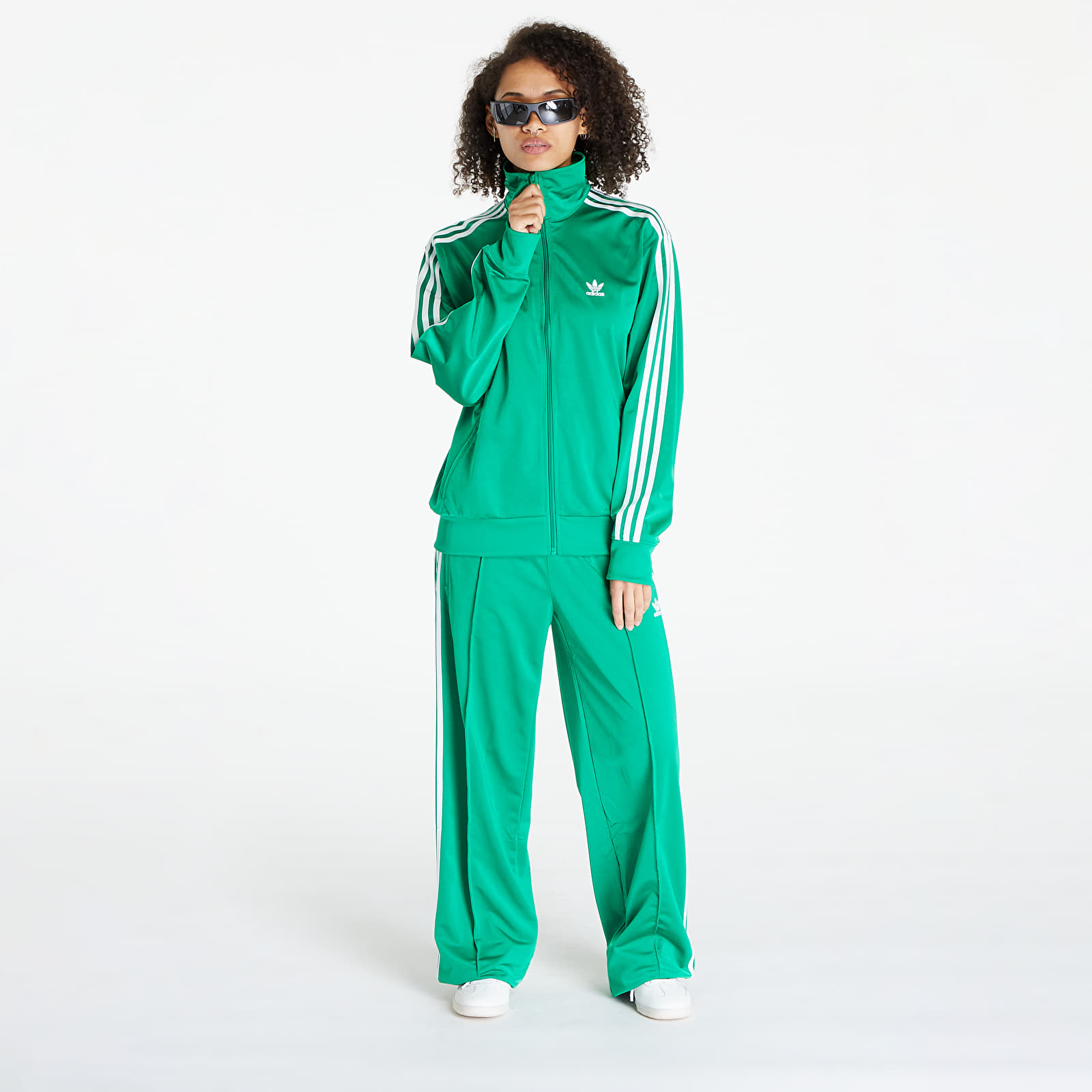 Green adidas cheap tracksuit womens