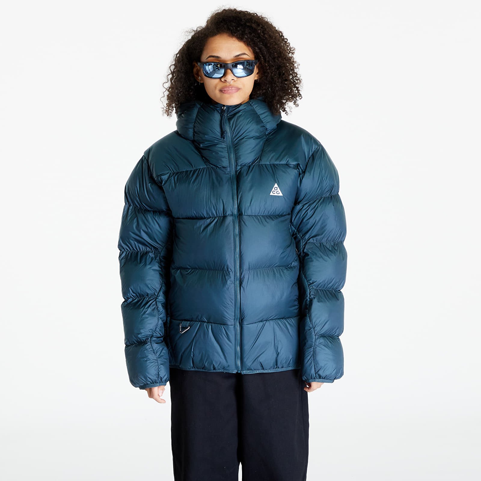 Jackor Nike Therma-FIT ADV ACG "Lunar Lake" Puffer Jacket UNISEX Deep Jungle/ Summit White