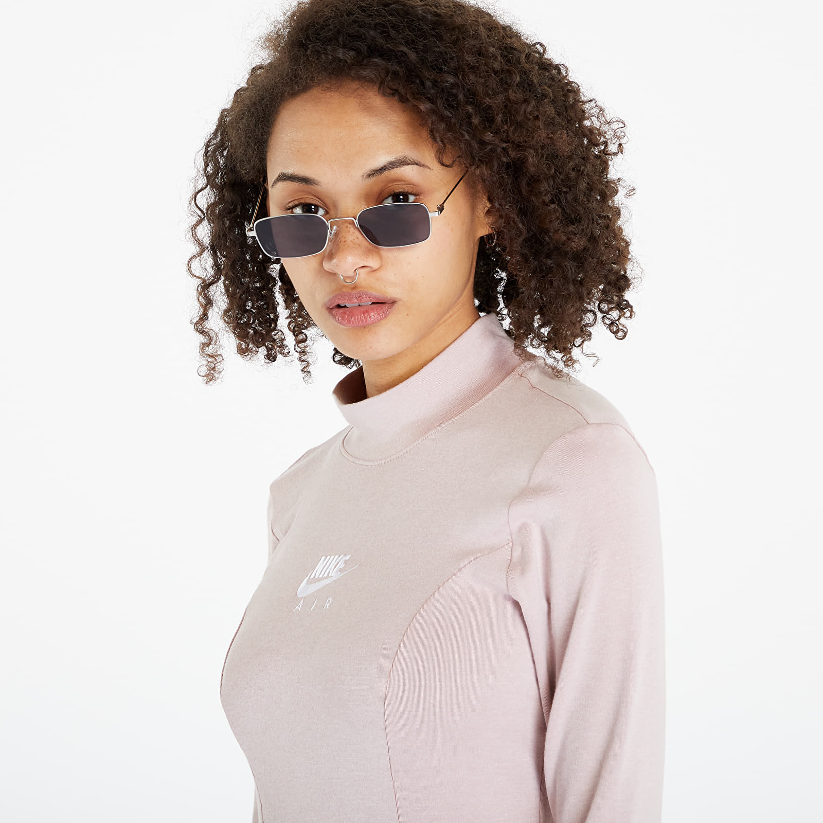 Šaty Nike W NSW Air LS Dress Pink