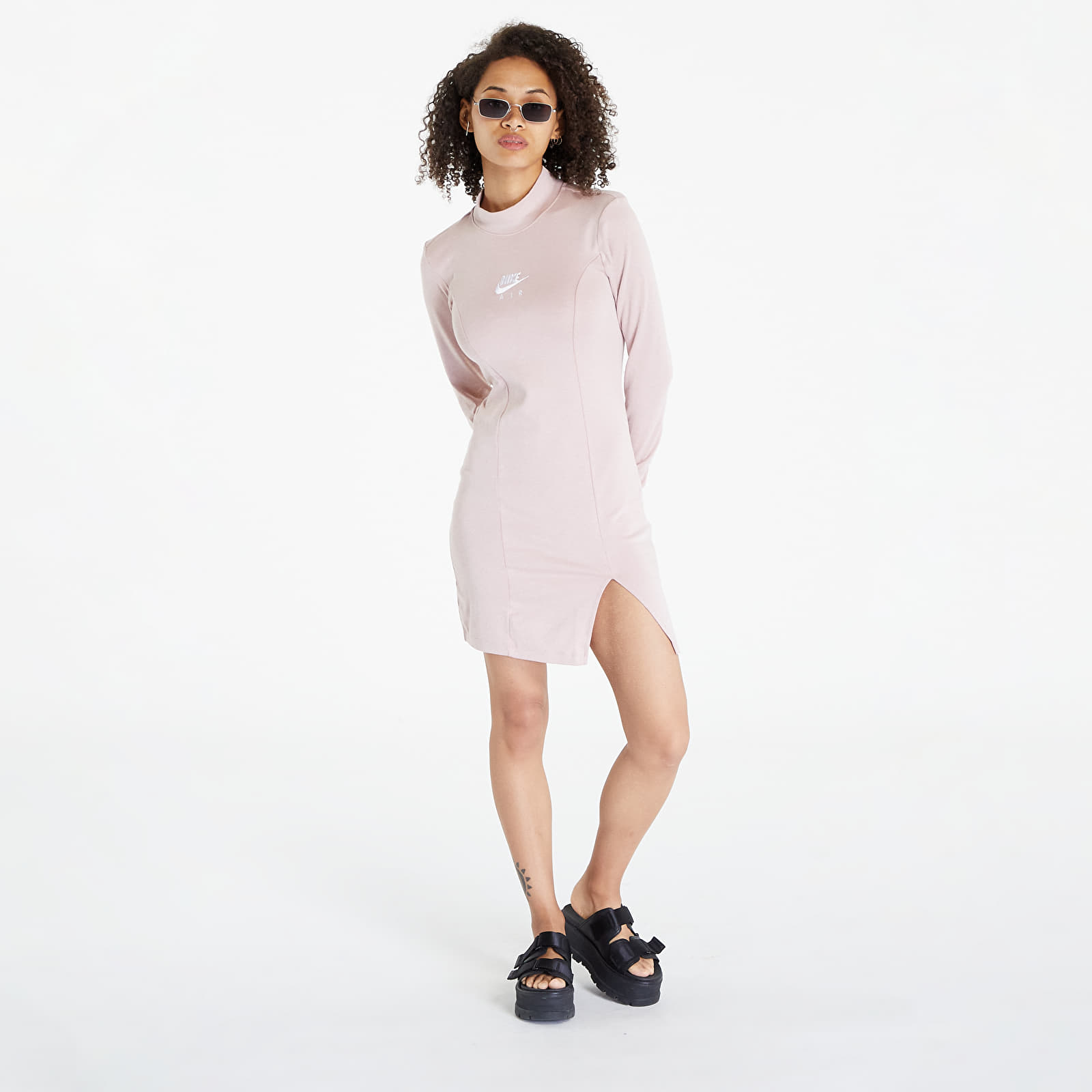 Šaty Nike W NSW Air LS Dress Pink