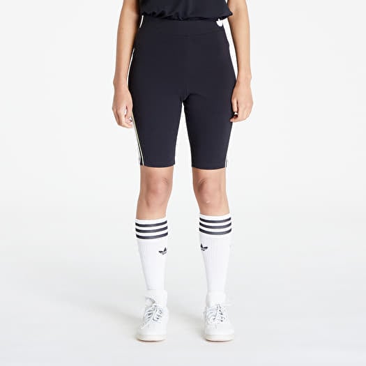 Къси панталони adidas Short Piping High-Waist Tights Black