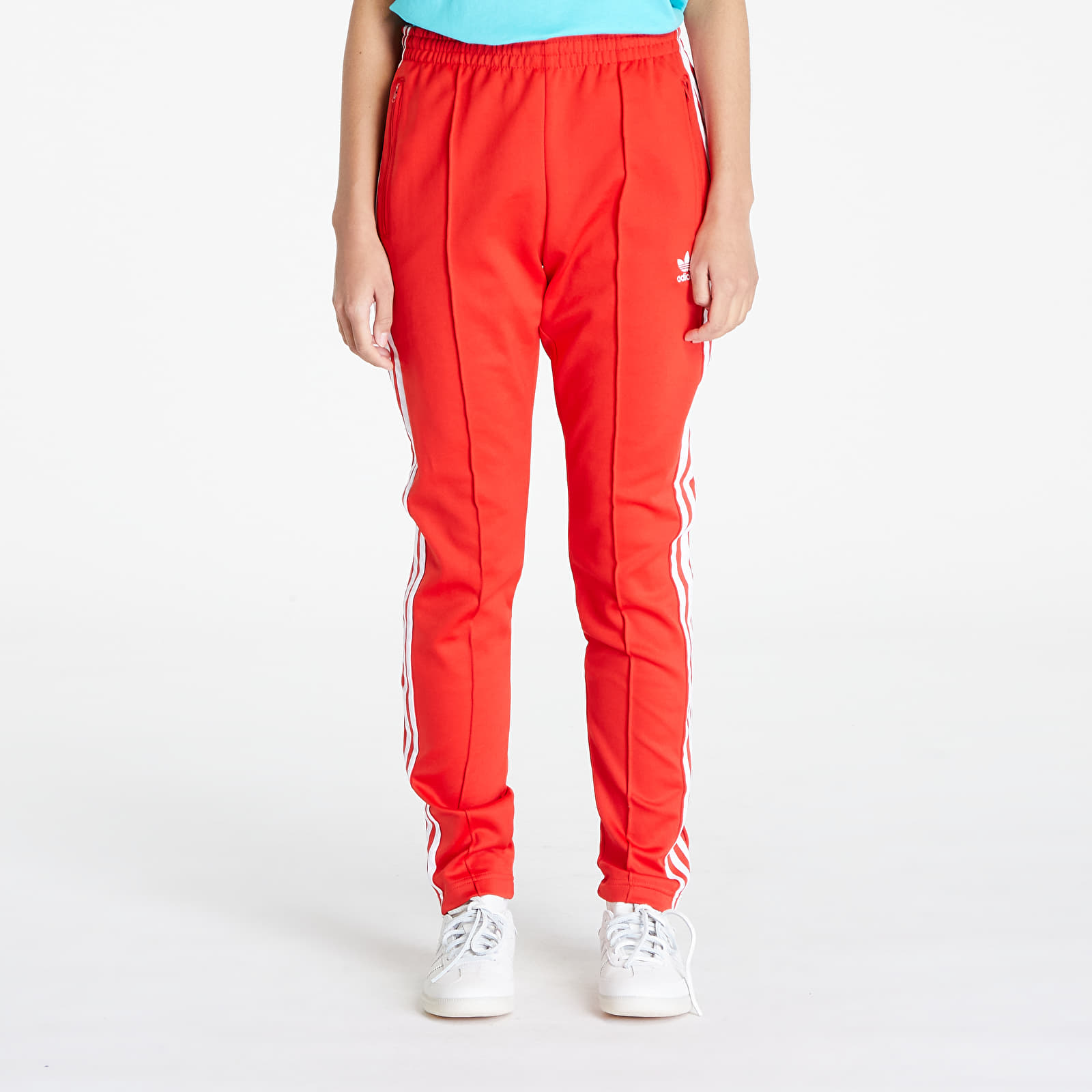 Adidas originals pants red discount