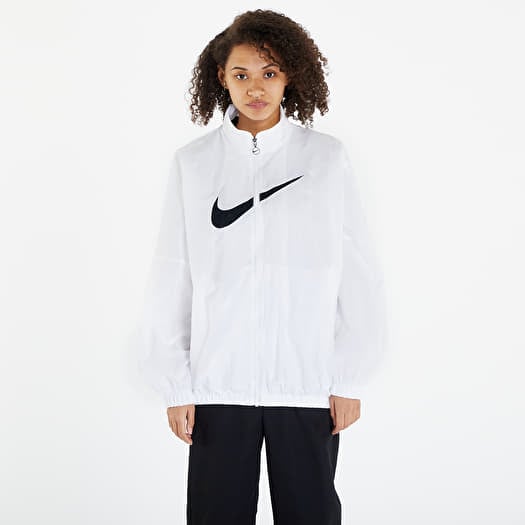Vetrovka Nike W NSW Essentials Woven Jacket White