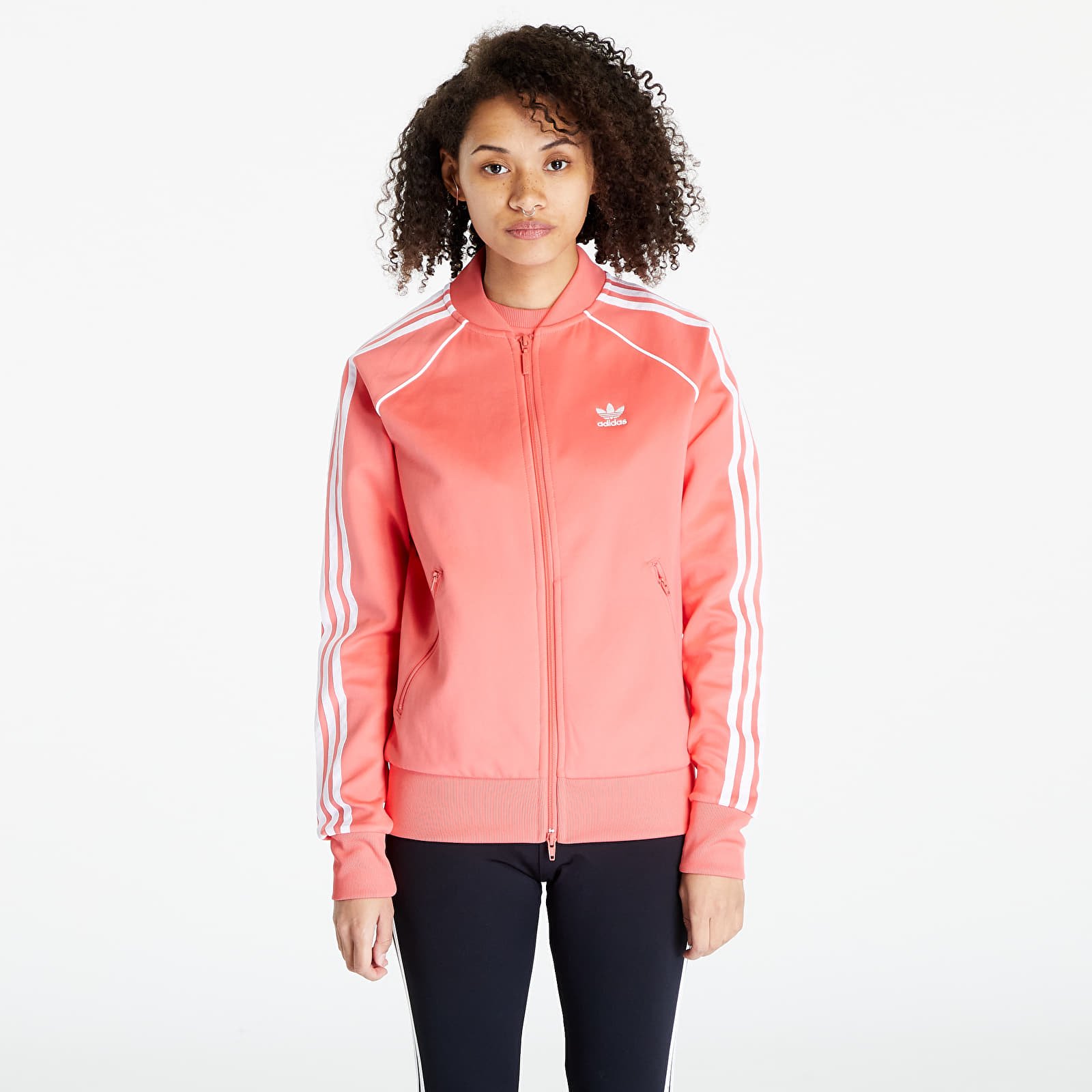 Μπουφάν adidas Originals Primeblue SST Track Top Pink