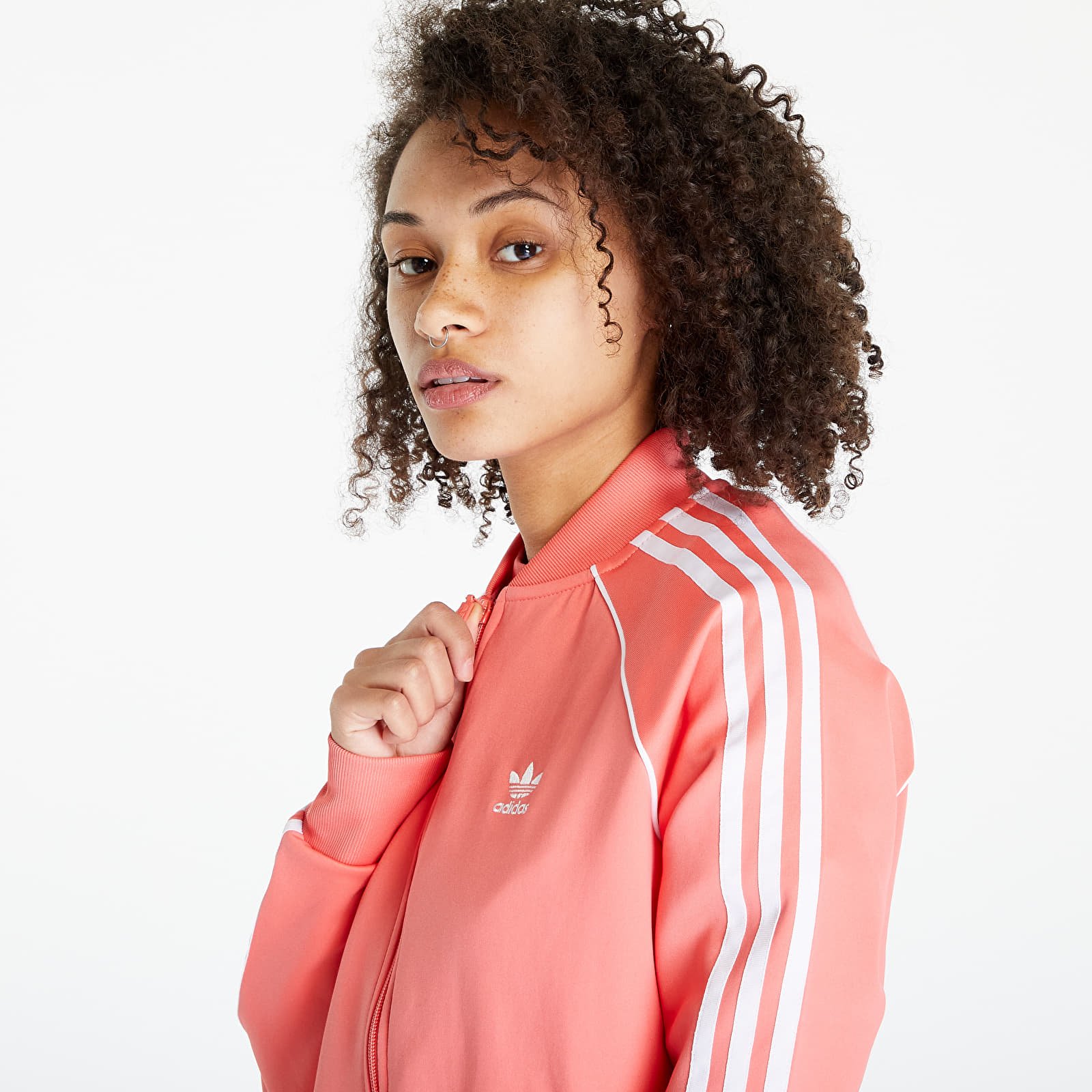 Μπουφάν adidas Originals Primeblue SST Track Top Pink