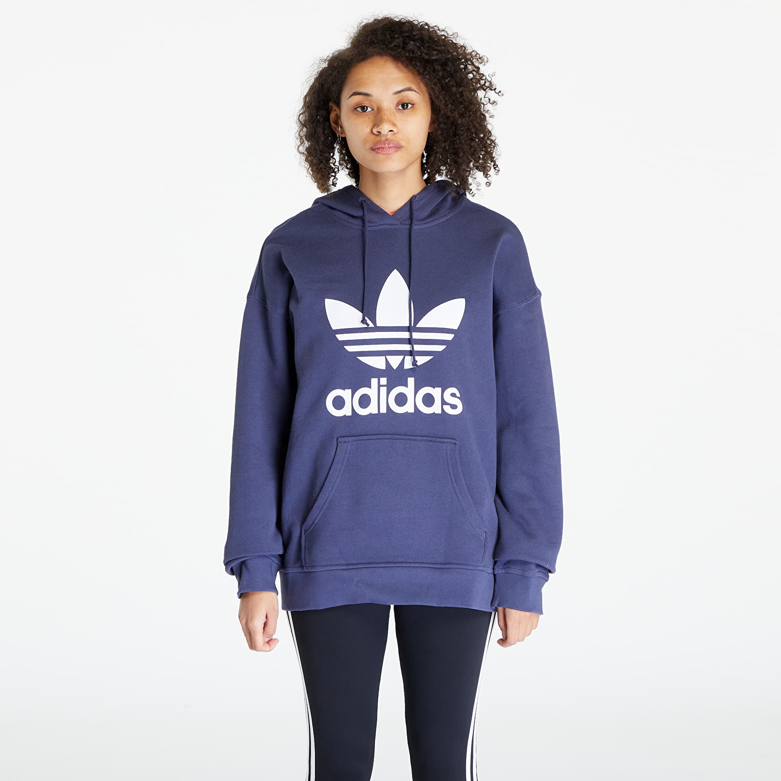 Trefoil hoodie adidas women top
