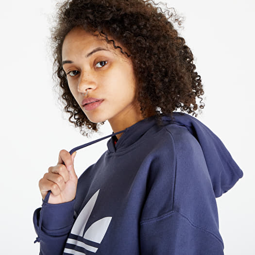 Adidas navy hoodie womens shop