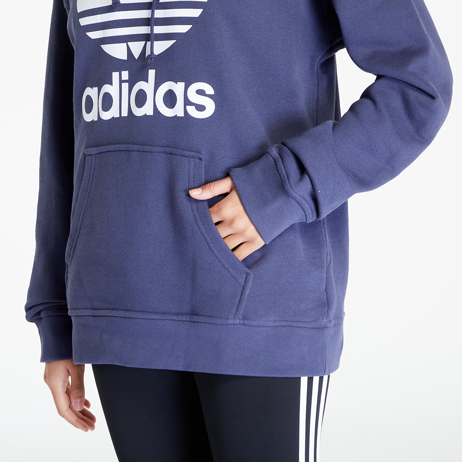 Sweatshirts adidas Originals Trefoil Hoodie Navy Queens