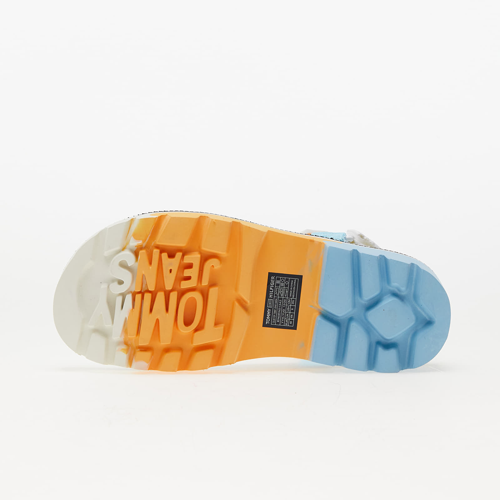 Pánské tenisky a boty TOMMY JEANS Color Pop Sandal white