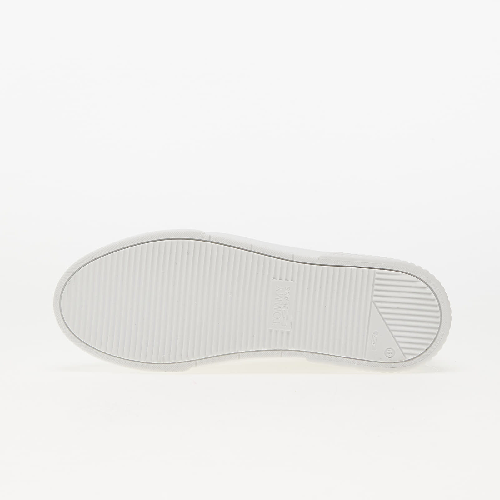 Women's sneakers and shoes TOMMY JEANS Elevated Leather Cupsole white