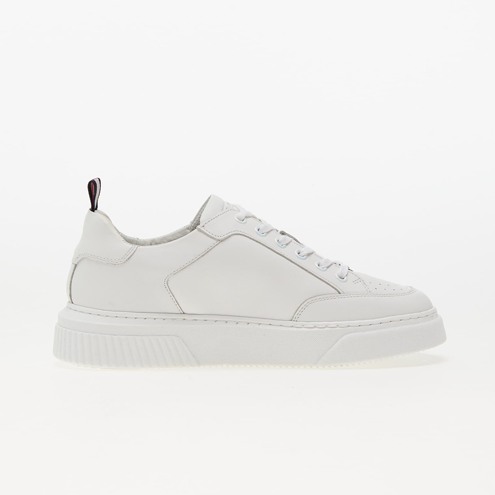 Women's sneakers and shoes TOMMY JEANS Elevated Leather Cupsole white