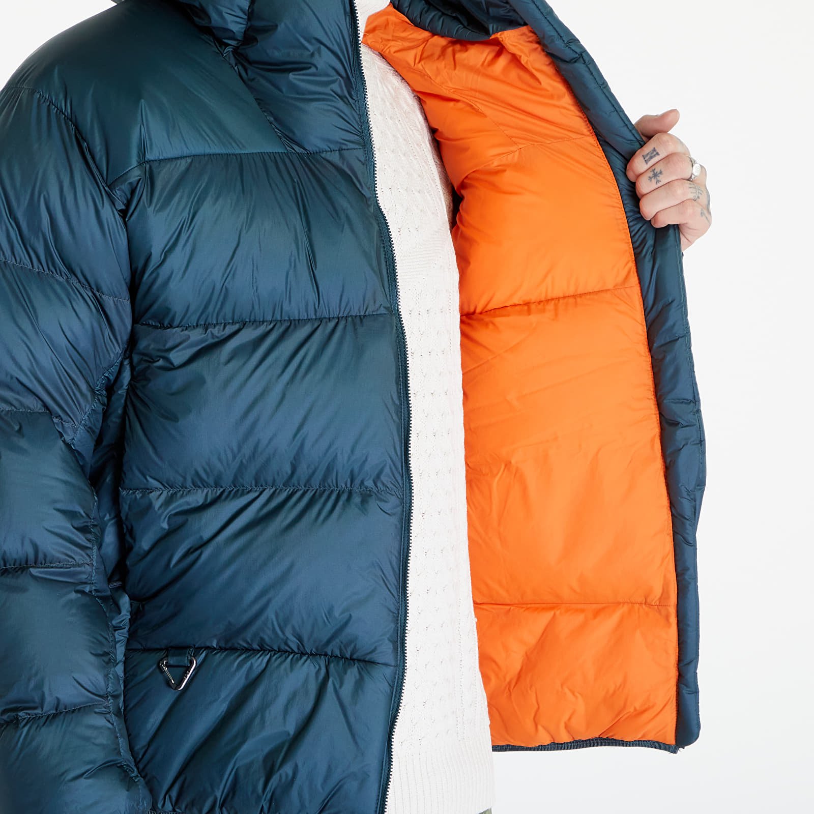 Jackor Nike Therma-FIT ADV ACG "Lunar Lake" Puffer Jacket UNISEX Deep Jungle/ Summit White