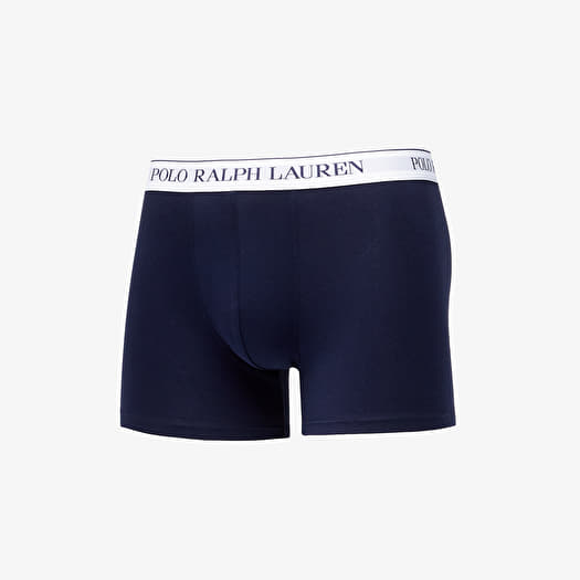 Boxer shorts Ralph Lauren Stretch Cotton Boxer Brief 3 Pack Seam Foam Dark Navy Lavender Queens