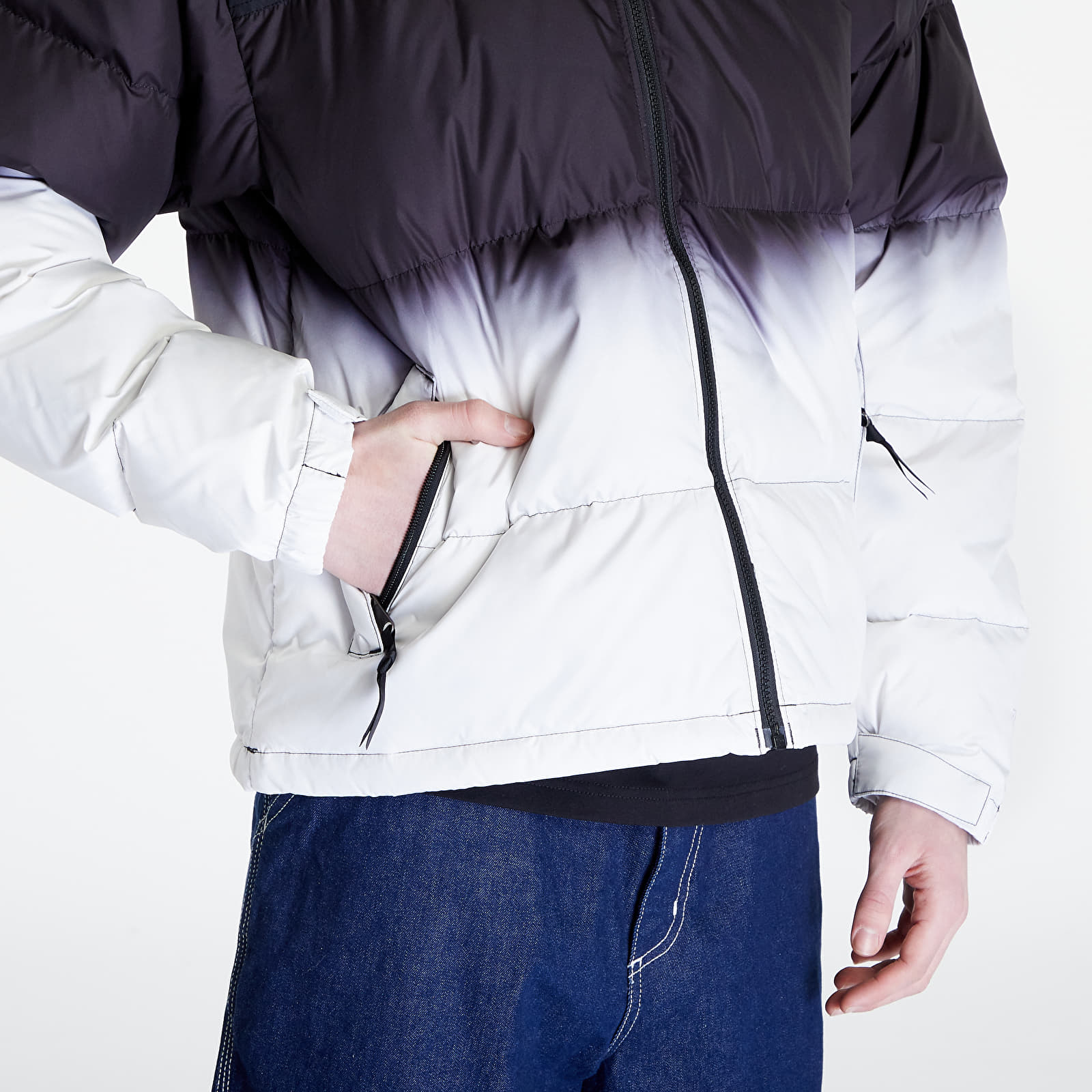 Jackets The North Face 96 Nuptse Dip Dye Jacket TNF Black Dip Dye