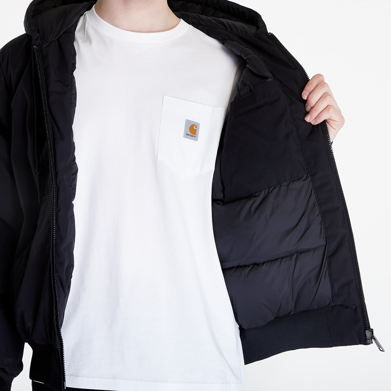 Jassen Carhartt WIP Active Cold Jacket UNISEX Black