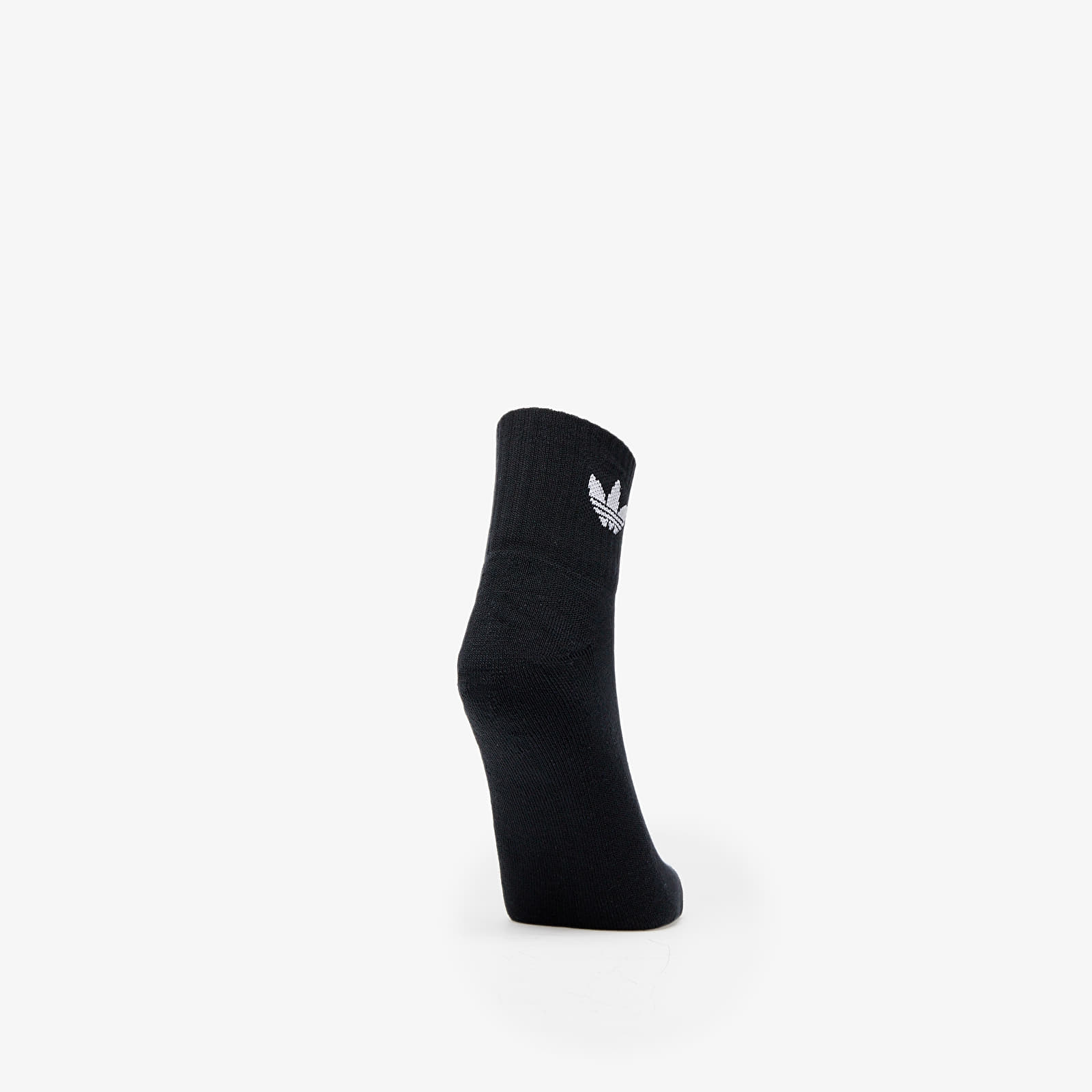 Ponožky adidas Originals Mid Ankle Sock 3-Pack White/ Medium Grey Heather/ Black