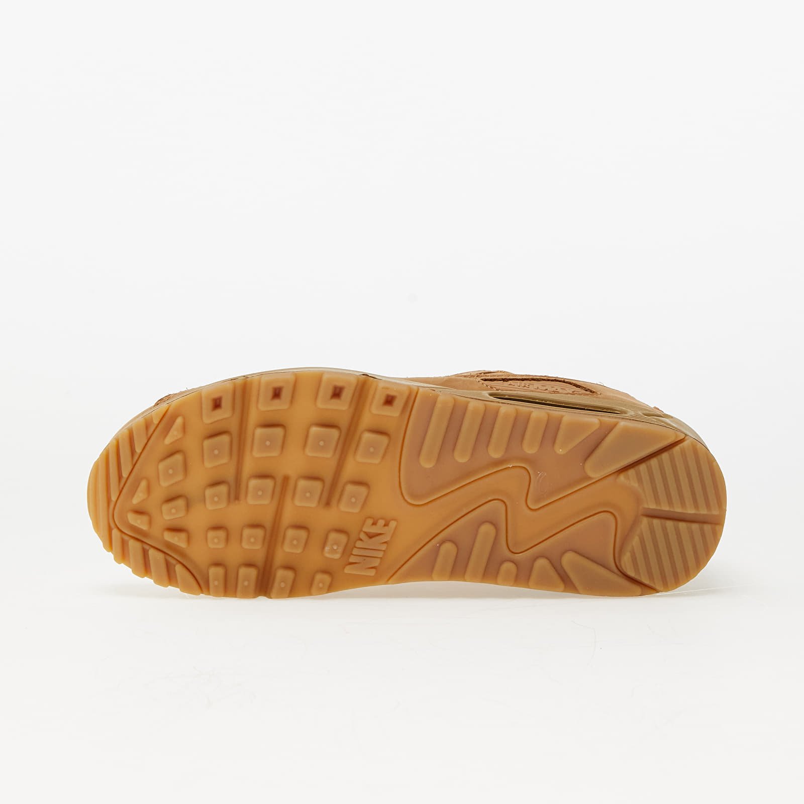 Men's sneakers and shoes Nike Air Max 90 Premium Flax/ Wheat-Gum Light Brown