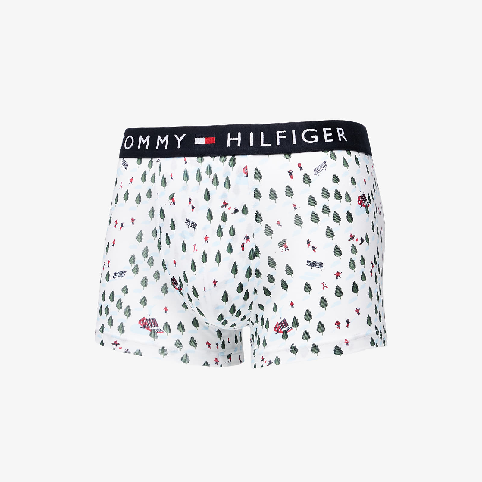 Boxerky Tommy Hilfiger Gift Giving Trunk & Sock Set Holiday Lodge/ Desert Sky