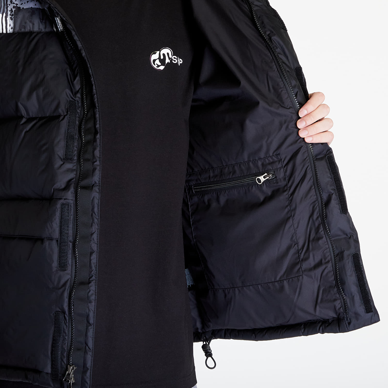 Jacken The North Face Himalayan Down Parka TNF Black/ Abstract Yosemite Print