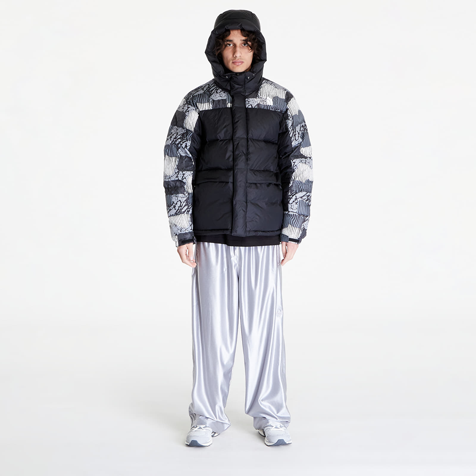 Jacken The North Face Himalayan Down Parka TNF Black/ Abstract Yosemite Print