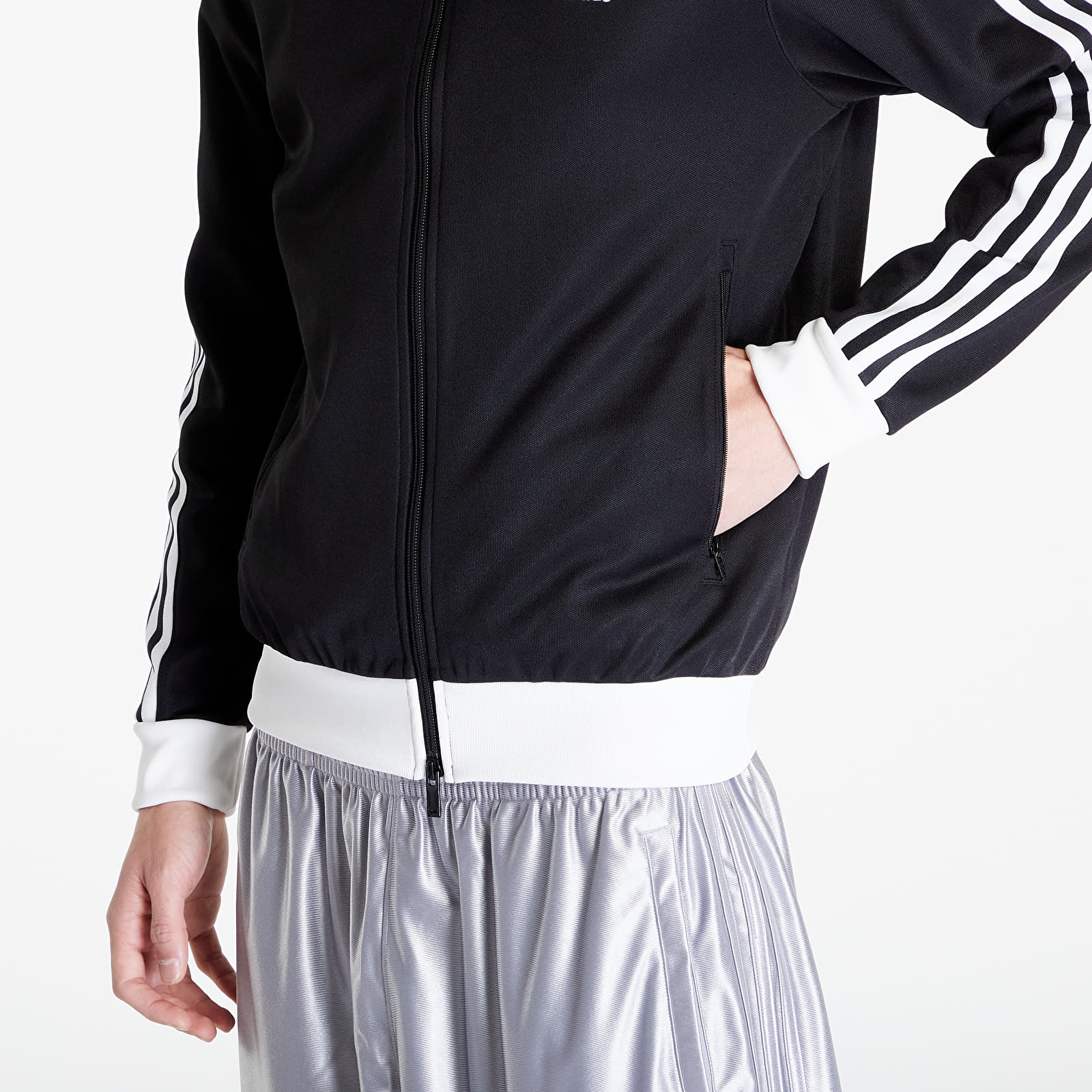 Sweatshirts adidas Originals Adicolor Classics Beckenbauer Track Top Black/ White