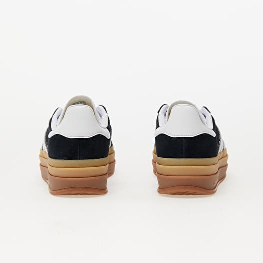adidas Originals Gazelle Bold W Core Black/ Ftw White/ Ftw White | Queens adidas Originals Gazelle Bold W Core Black/ Ftw White/ Ftw White | Queens