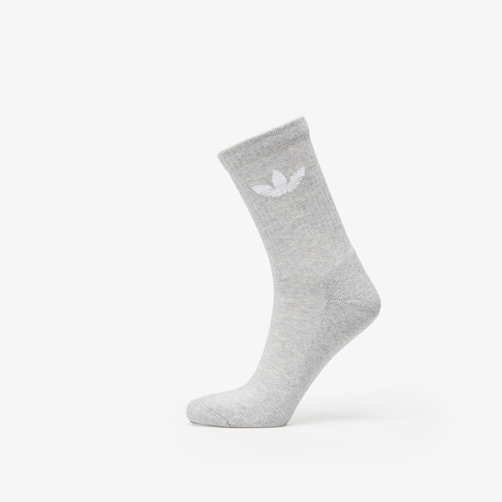 Șosete adidas Trefoil Cushion Crew Sock 6-Pack Black/ White/ Medium Grey Heather