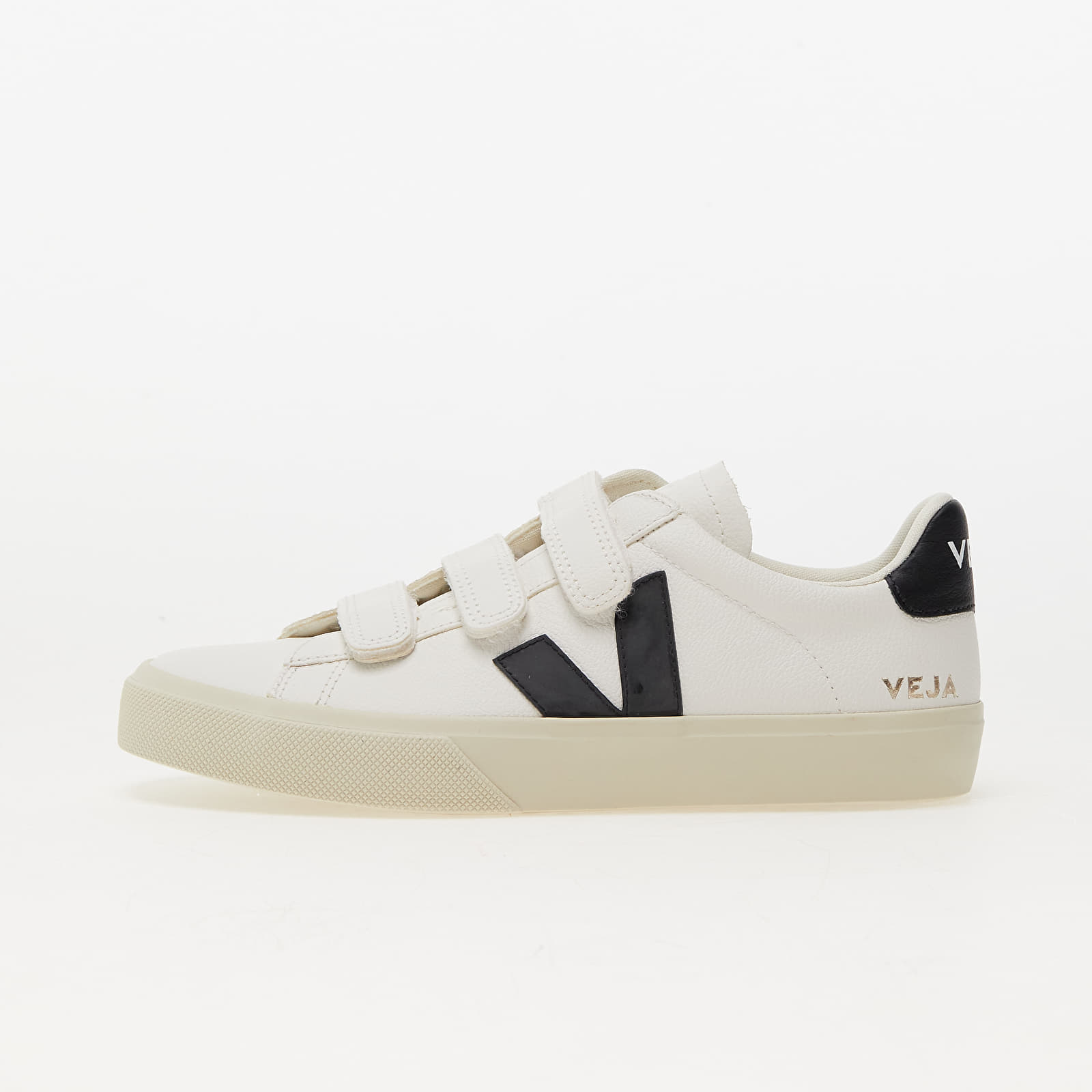 Women's sneakers and shoes Veja Recife Logo Chromefree Leather Extra/ White_Black