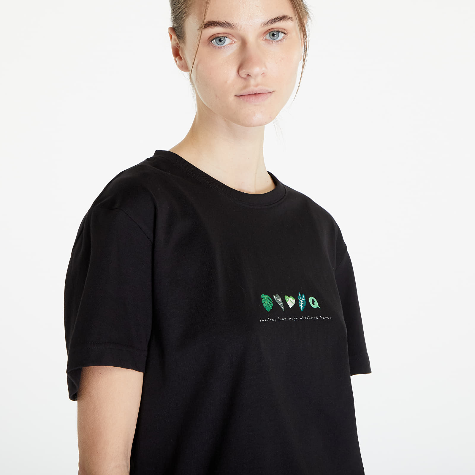 T-Shirts Queens Rostliny Jsou Moje Oblíbená Barva T-Shirt UNISEX Black